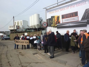 hansons protest