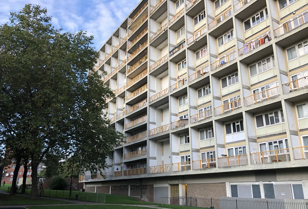 South Acton flats