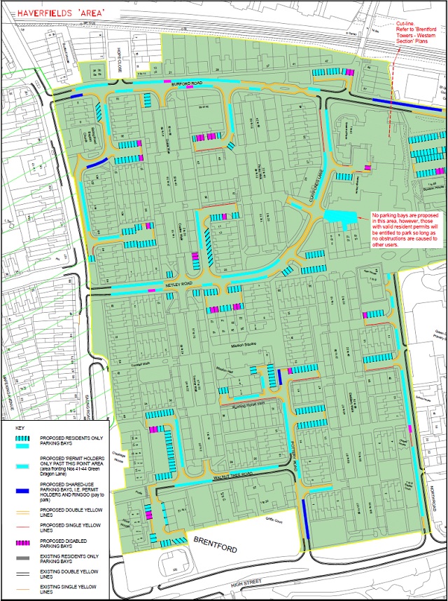 Haverfields Area