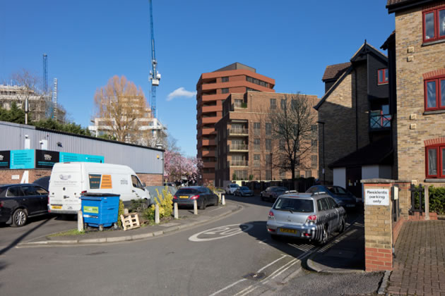 A visualisation of the project viewed from the Ham. Picture: AVR London