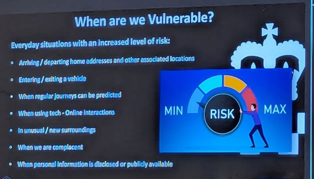 Risk meter 
