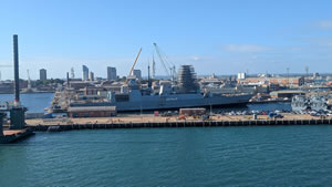 Portsmouth Royal Navy Ship