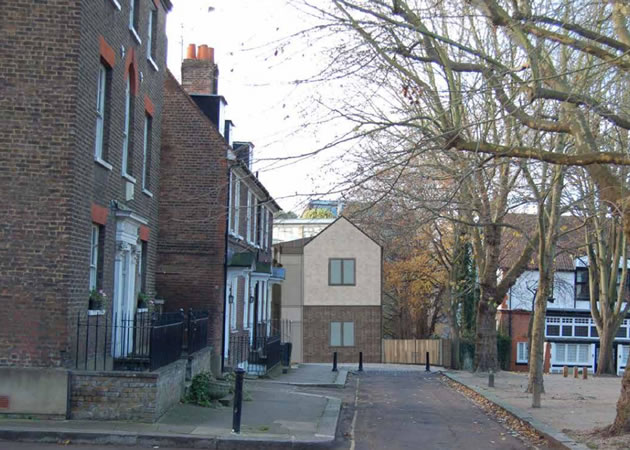 How flats might look from across Market Place