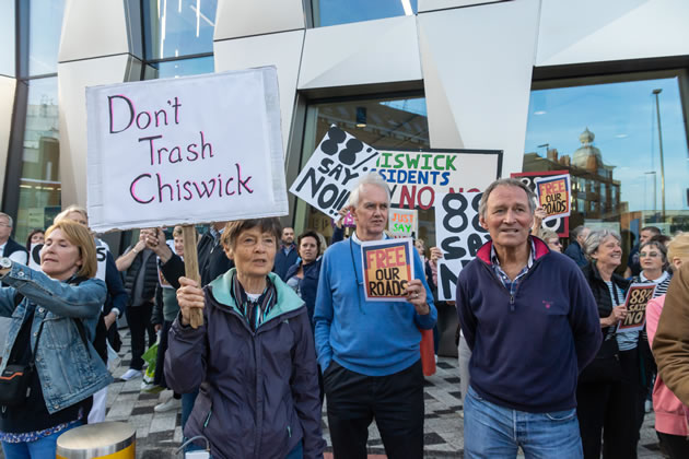 Message from protestors was unambiguous