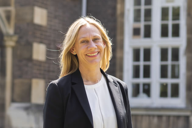 Chiswick School headteacher Laura Ellener