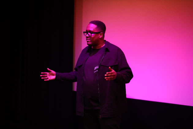 Nail Adam talks about his film at the BFI