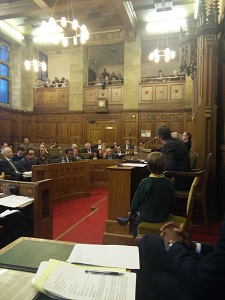 Council Chamber St Mark's under discussion
