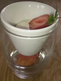 Strawberry dessert Charlottes Place