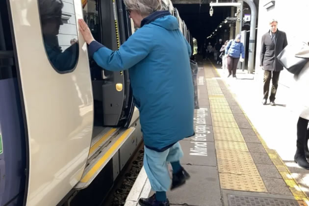 Mind the Gap at Ealing Broadway station