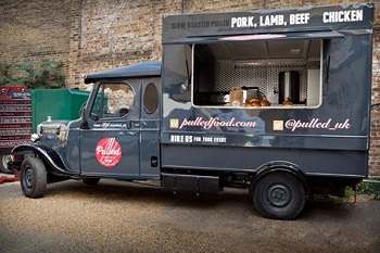 pulled food truck