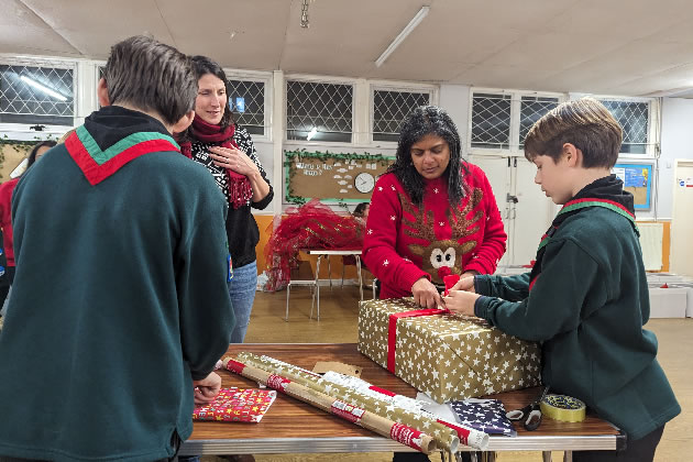 Ealing Central and Acton MP Rupa Huq lends a hand