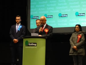 Virendra Sharma Holds Ealing Southall