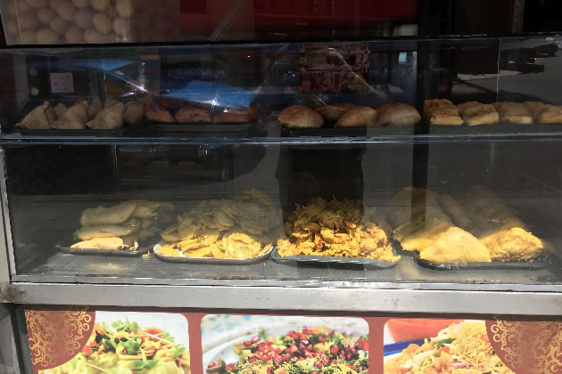 A food stall in Southall