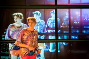 alex arnold as robbie in lyric play