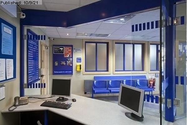 Acton Police Station front counter