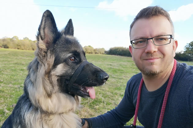 Star (left) and Andy Newnham
