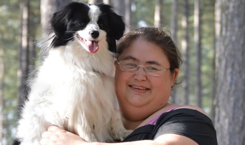 jenny deakin and dog lily rose