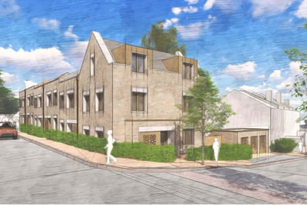 Greens say housing must be built like this development in Brentford to reach target