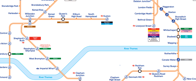 overground map