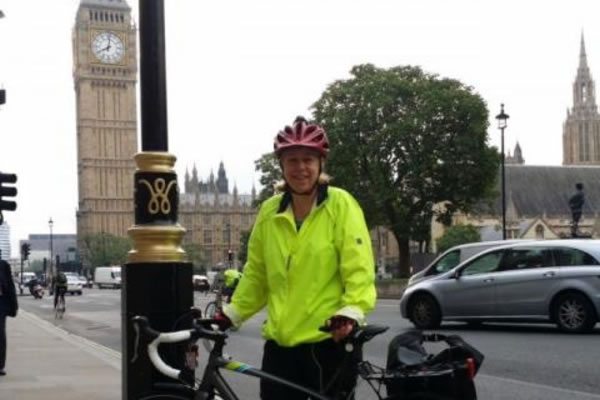 Ruth Cadbury prefers not to be described as a cyclist