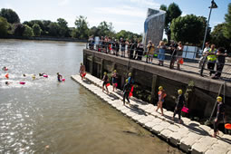 Over 150 Brave the Thames for Inaugural Swim London Event
